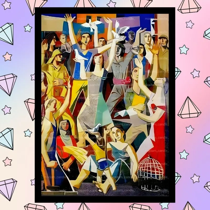 لوحة الماس 40*50